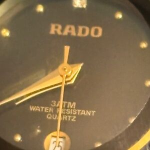 Preowned authentic 1980s rado ladies watch